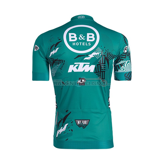 Abbigliamento Ciclismo Vital Concept-BB Hotels Manica Corta 2022 Chiaro Verde